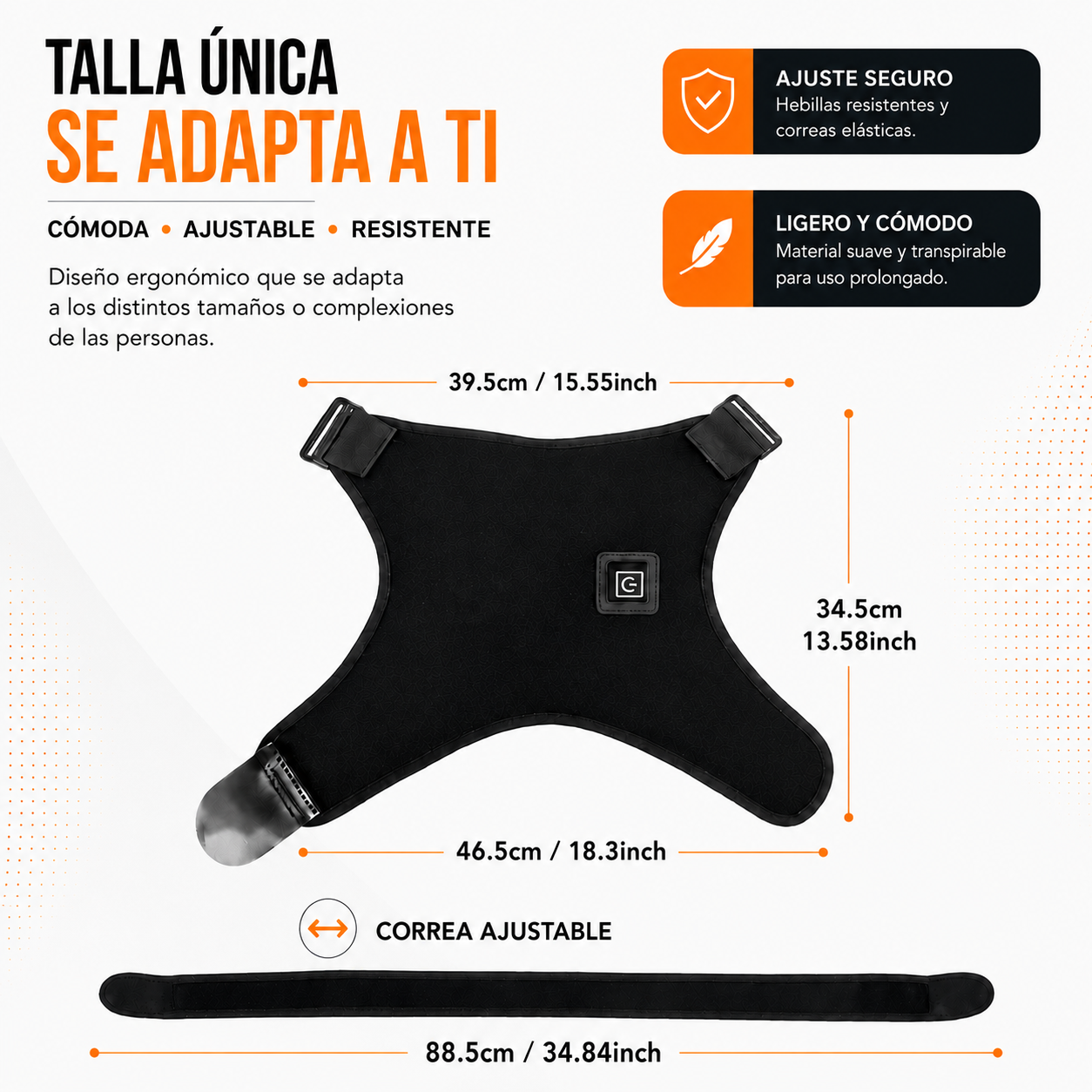Hombrera Térmica Ortopédica