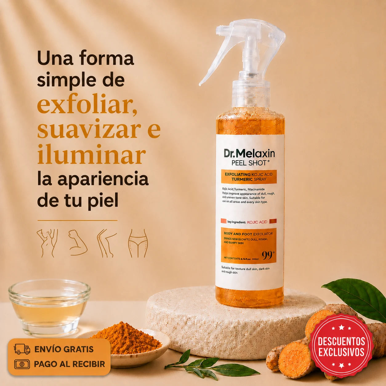 Dr. Melaxin Peel Shot | ¡Adiós Manchas y Piel Opaca!