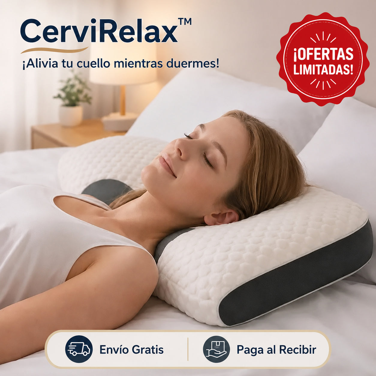 CerviRelax™ | ¡Alivia tu cuello mientras duermes!