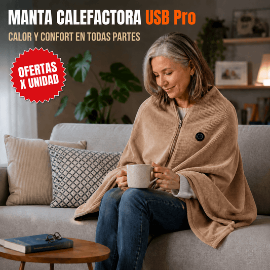 Manta Calefactora USB Pro
