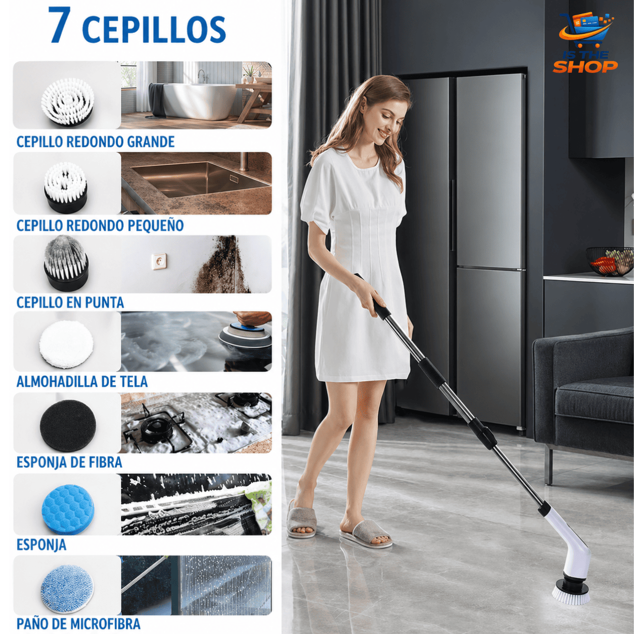 Cepillo Inalámbrico Multiuso