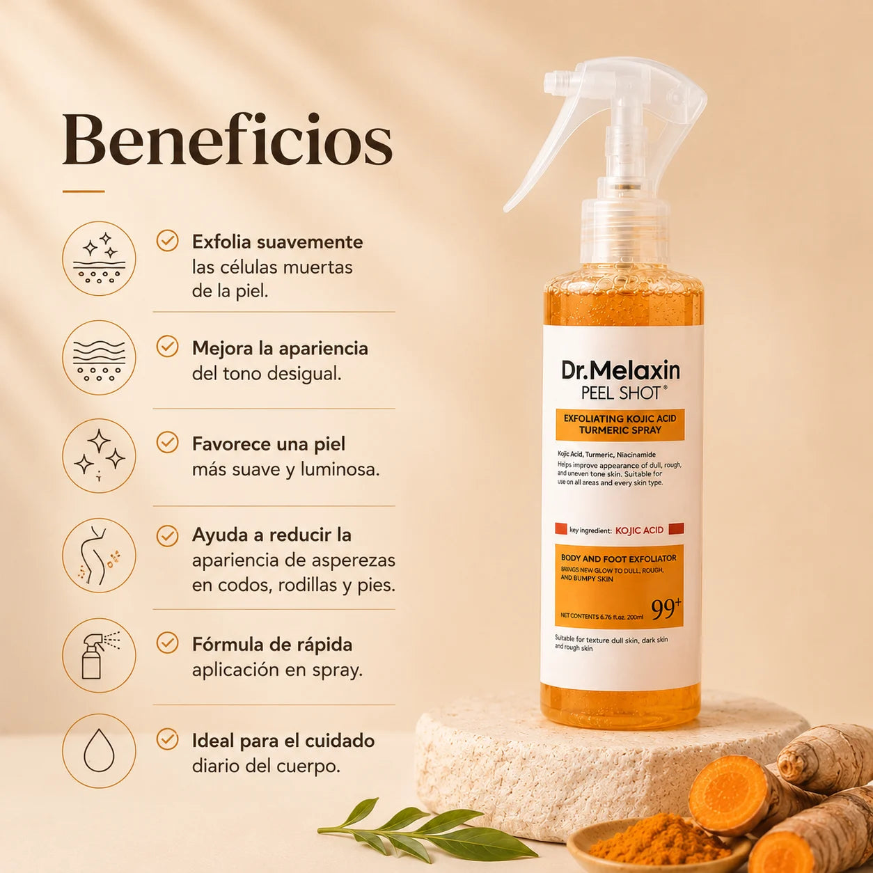Dr. Melaxin Peel Shot | ¡Adiós Manchas y Piel Opaca!