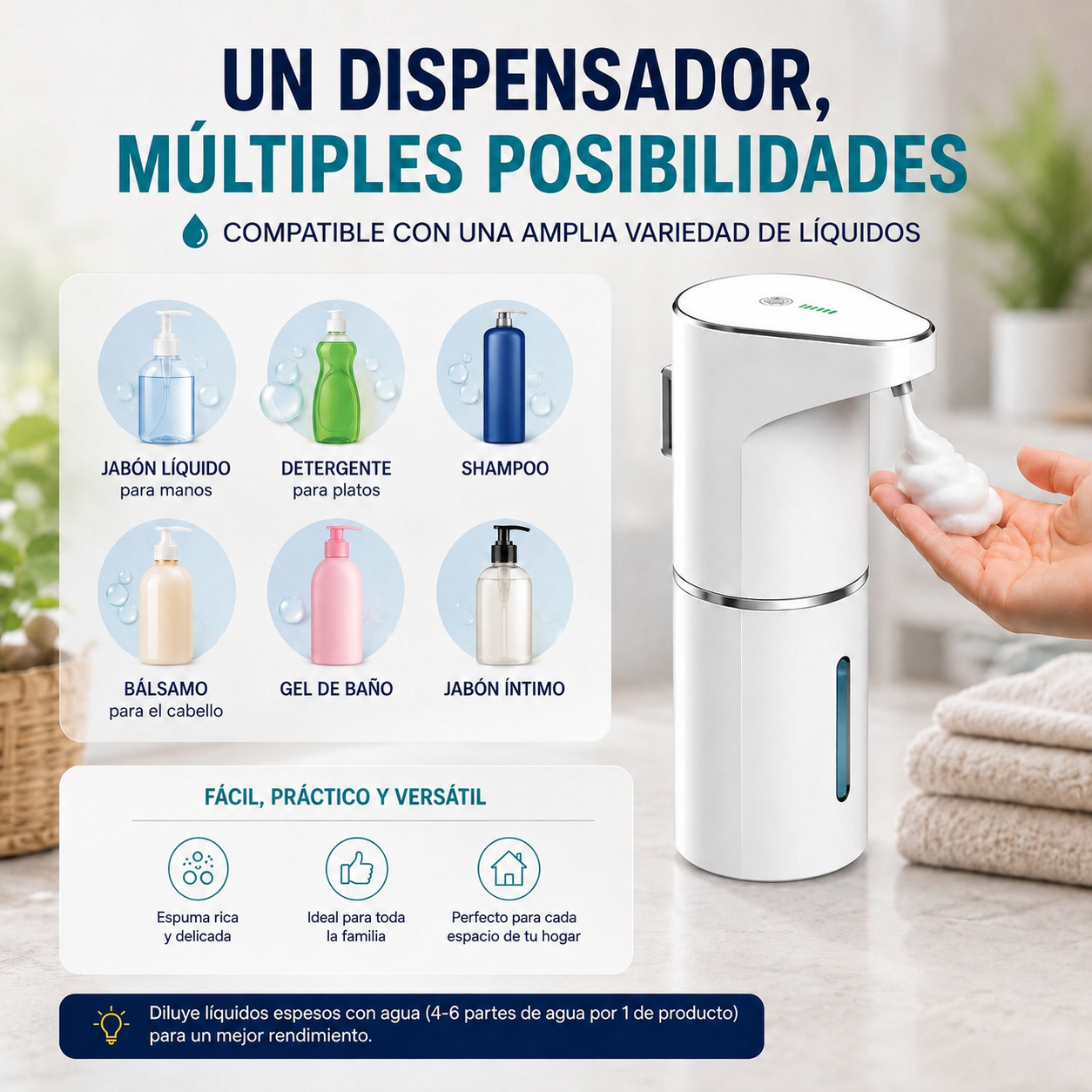 Dispensador Inteligente Multiuso