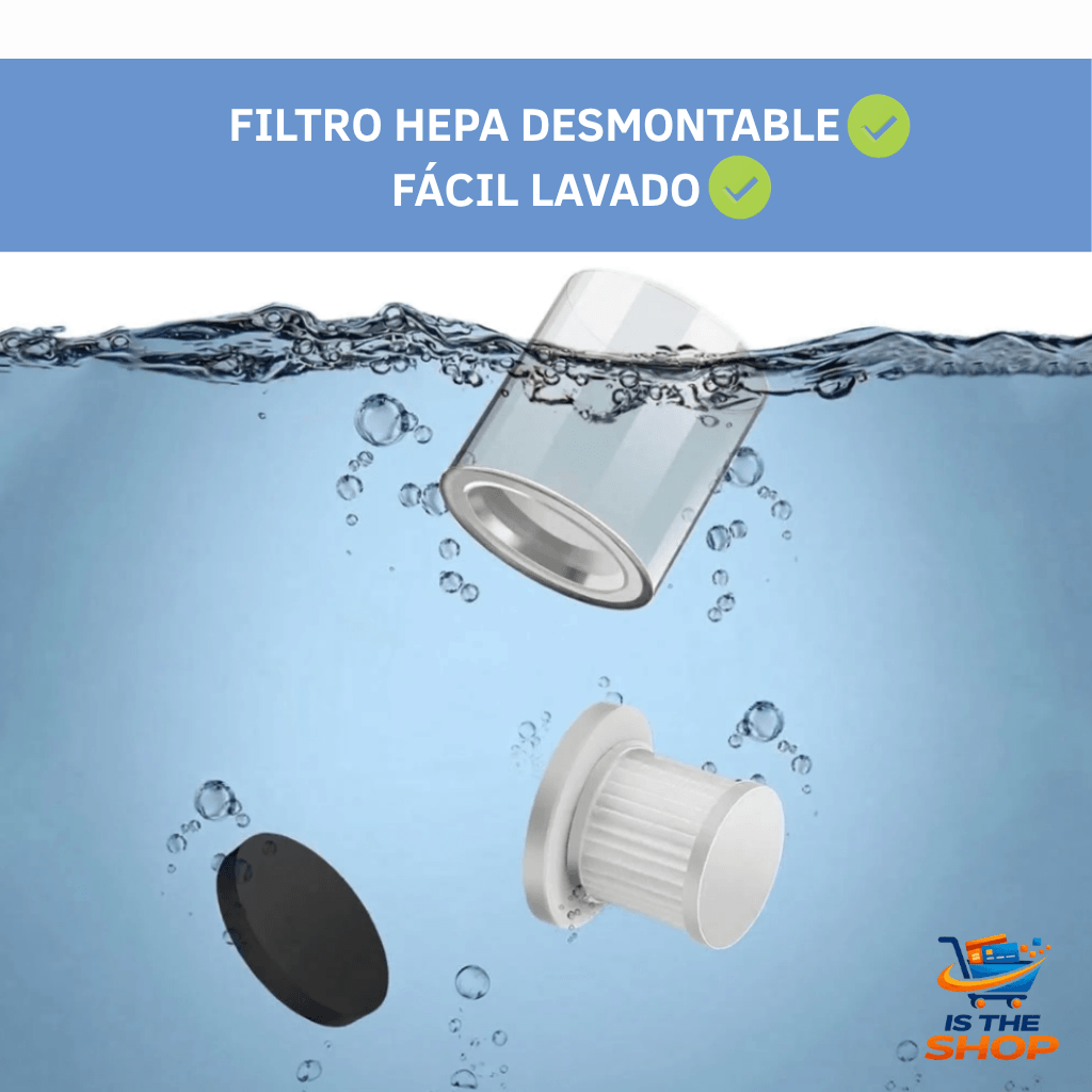 Aspiradora Inalámbrica UV Anti Ácaros