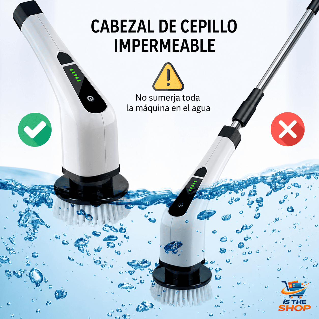 Cepillo Inalámbrico Multiuso