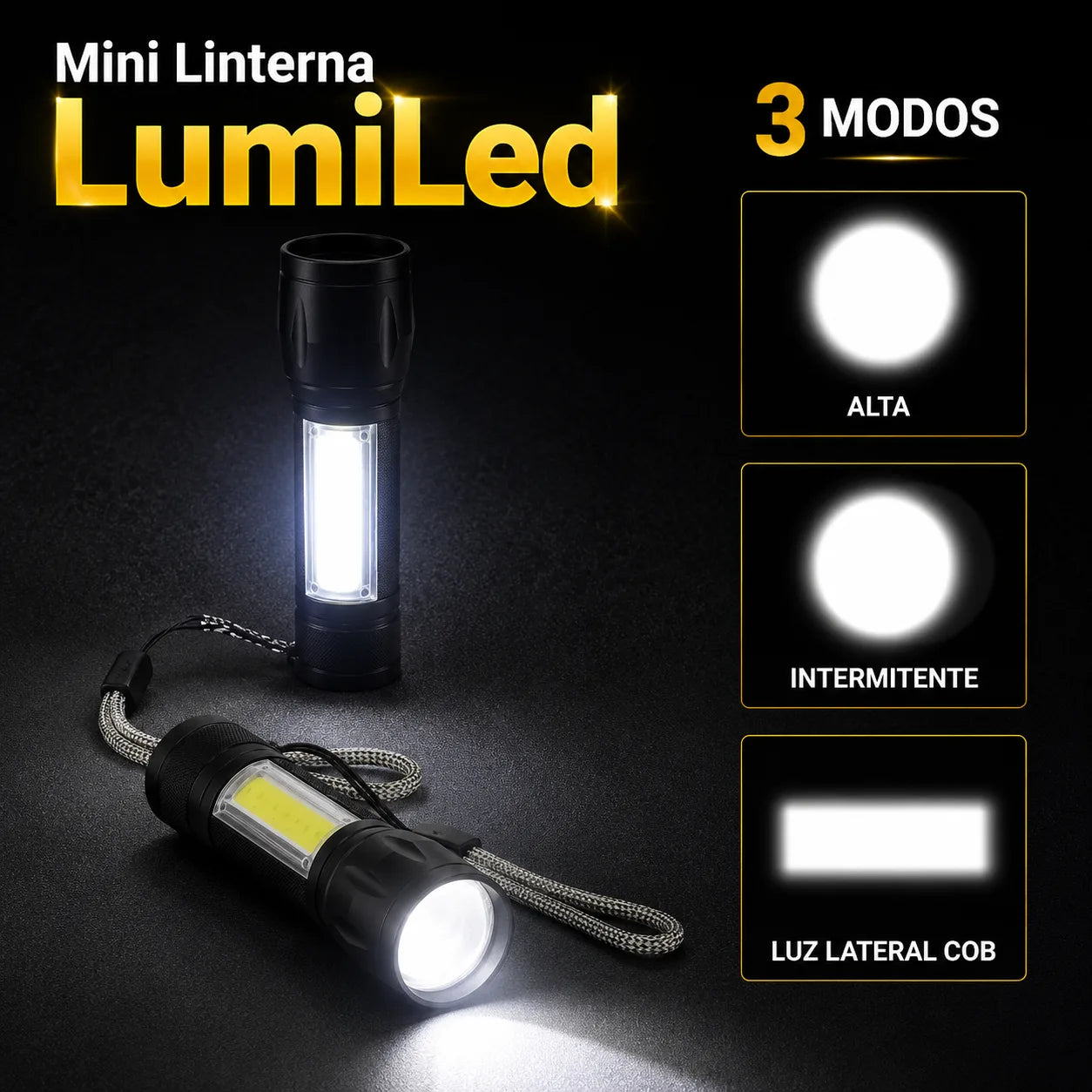 Mini Linterna LumiLed | Ilumina cada emergencia en cualquier lugar.